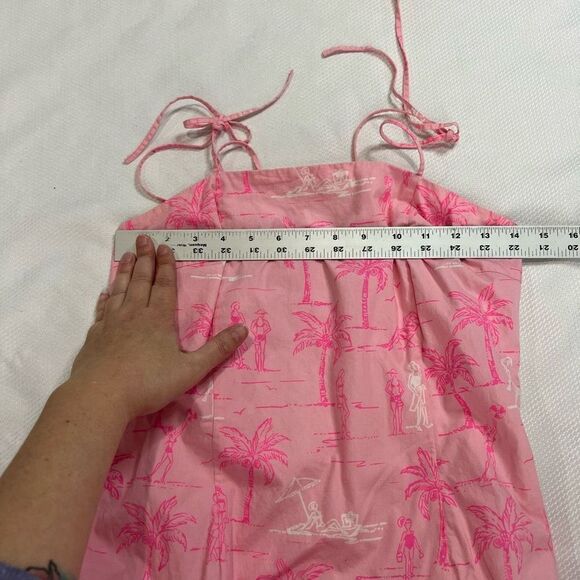Lilly Pulitzer Pink Cabana Seashell Trim Dress - Picture 6 of 8
